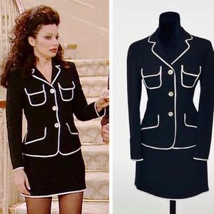 SOLD‼️‼️ Moschino Cheap and Chic Blazer with White Trim